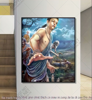 file tranh tranh phat giao phat thich ca mau ni cung de tu di cuu the