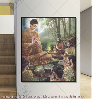 file tranh tranh phat giao phat thich ca mau ni va cac de tu