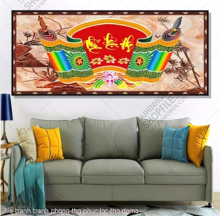 file tranh tranh phong tho phuc loc tho