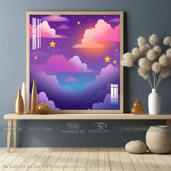 file tranh tre em bau troi khong gian phi hanh gia 1154