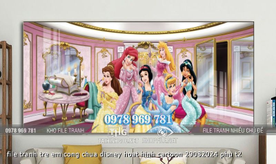 file tranh tre em cong chua disney hoat hinh cartoon 29082024 phu t2
