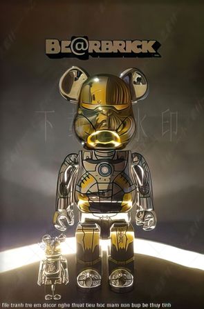 file tranh tre em decor nghe thuat tieu hoc mam non bup be thuy tinh