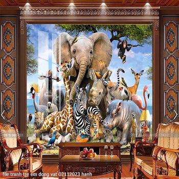 file tranh tre em dong vat 02112023 hanh