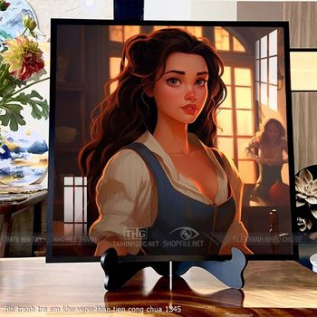 file tranh tre em khu vuon than tien cong chua 1345