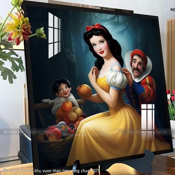file tranh tre em khu vuon than tien cong chua 2075