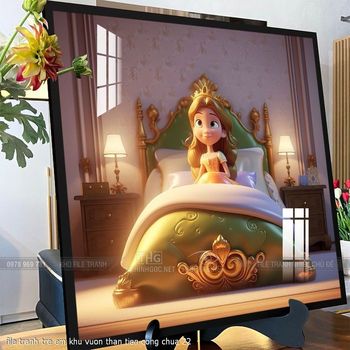file tranh tre em khu vuon than tien cong chua 22