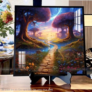 file tranh tre em khu vuon than tien cong chua 2549
