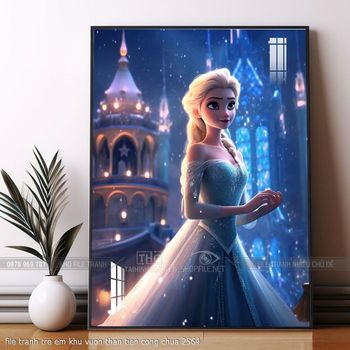 file tranh tre em khu vuon than tien cong chua 2564