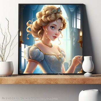 file tranh tre em khu vuon than tien cong chua 2758