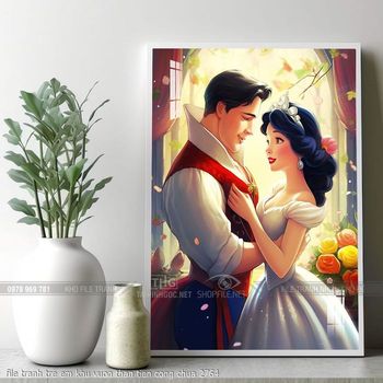 file tranh tre em khu vuon than tien cong chua 2764