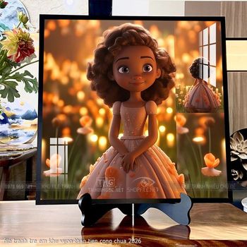 file tranh tre em khu vuon than tien cong chua 2826