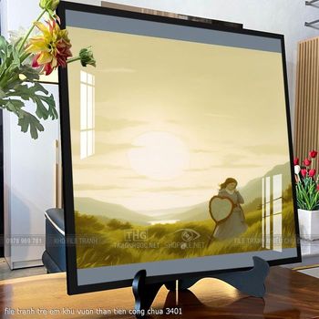 file tranh tre em khu vuon than tien cong chua 3401