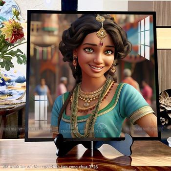 file tranh tre em khu vuon than tien cong chua 3726