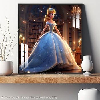 file tranh tre em khu vuon than tien cong chua 3741