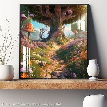 file tranh tre em khu vuon than tien cong chua 3742