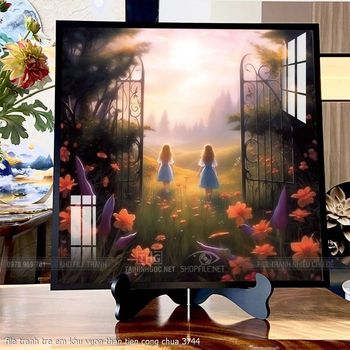 file tranh tre em khu vuon than tien cong chua 3744