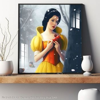 file tranh tre em khu vuon than tien cong chua 3747