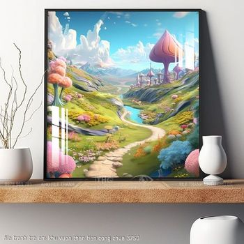 file tranh tre em khu vuon than tien cong chua 3750