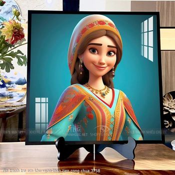 file tranh tre em khu vuon than tien cong chua 3758