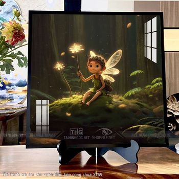 file tranh tre em khu vuon than tien cong chua 3759