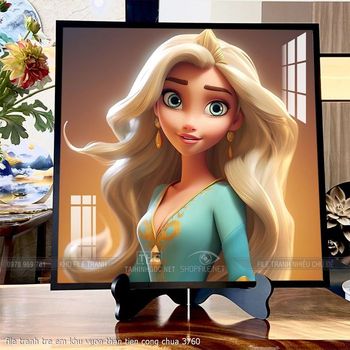 file tranh tre em khu vuon than tien cong chua 3760