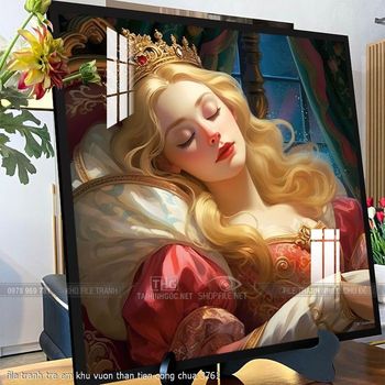 file tranh tre em khu vuon than tien cong chua 3761