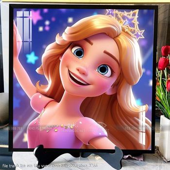 file tranh tre em khu vuon than tien cong chua 3766