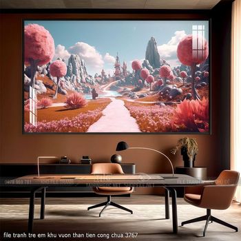 file tranh tre em khu vuon than tien cong chua 3767