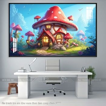 file tranh tre em khu vuon than tien cong chua 3777