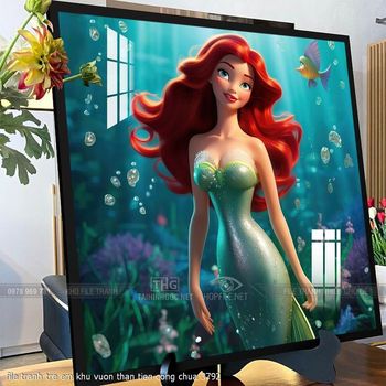 file tranh tre em khu vuon than tien cong chua 3792