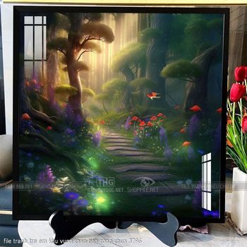 file tranh tre em khu vuon than tien cong chua 3796