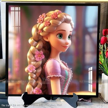 file tranh tre em khu vuon than tien cong chua 3800