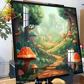 file tranh tre em khu vuon than tien cong chua 3920