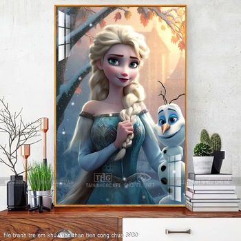 file tranh tre em khu vuon than tien cong chua 3930