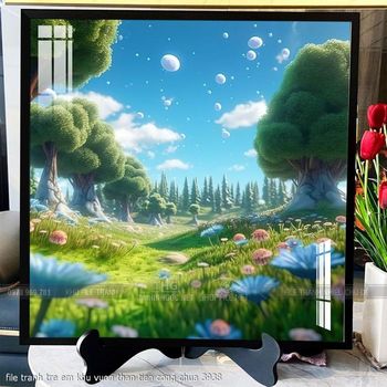 file tranh tre em khu vuon than tien cong chua 3938