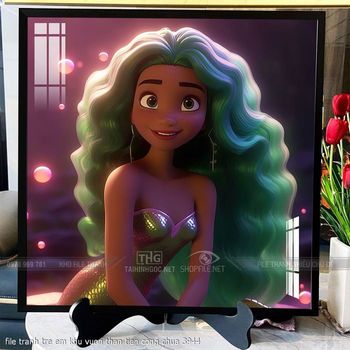 file tranh tre em khu vuon than tien cong chua 3944