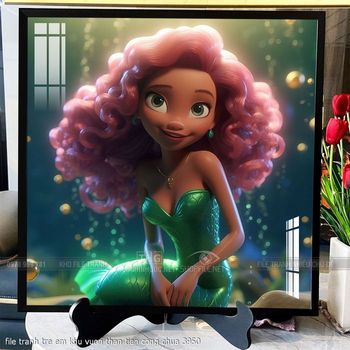 file tranh tre em khu vuon than tien cong chua 3950