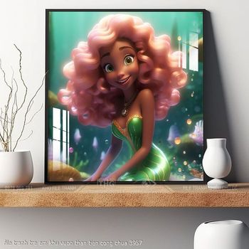 file tranh tre em khu vuon than tien cong chua 3957