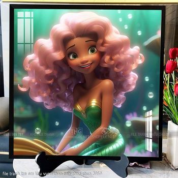 file tranh tre em khu vuon than tien cong chua 3959