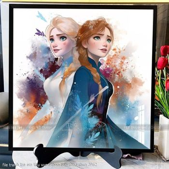 file tranh tre em khu vuon than tien cong chua 3962