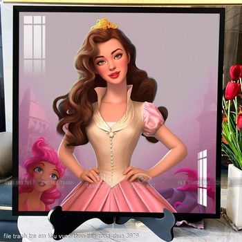 file tranh tre em khu vuon than tien cong chua 3979