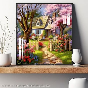 file tranh tre em khu vuon than tien cong chua 3981