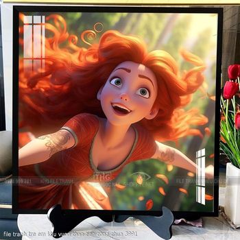 file tranh tre em khu vuon than tien cong chua 3991