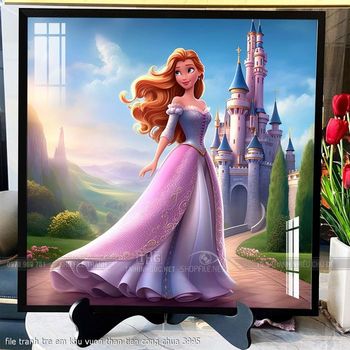 file tranh tre em khu vuon than tien cong chua 3995