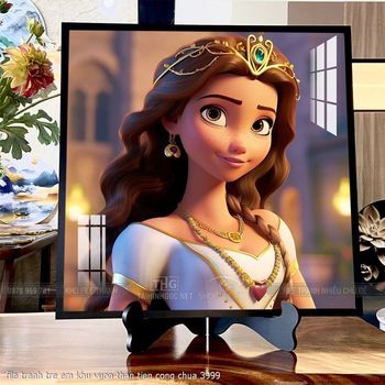 file tranh tre em khu vuon than tien cong chua 3999