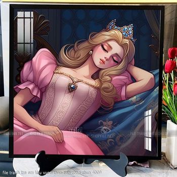 file tranh tre em khu vuon than tien cong chua 4009