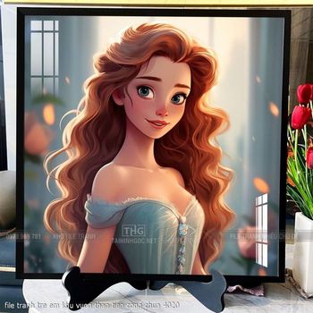 file tranh tre em khu vuon than tien cong chua 4020