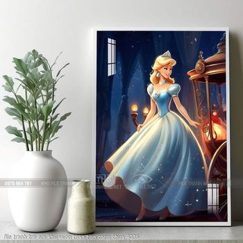 file tranh tre em khu vuon than tien cong chua 4035