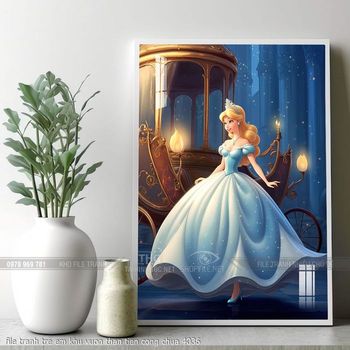 file tranh tre em khu vuon than tien cong chua 4036