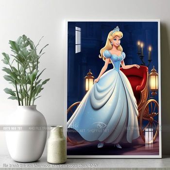 file tranh tre em khu vuon than tien cong chua 4040